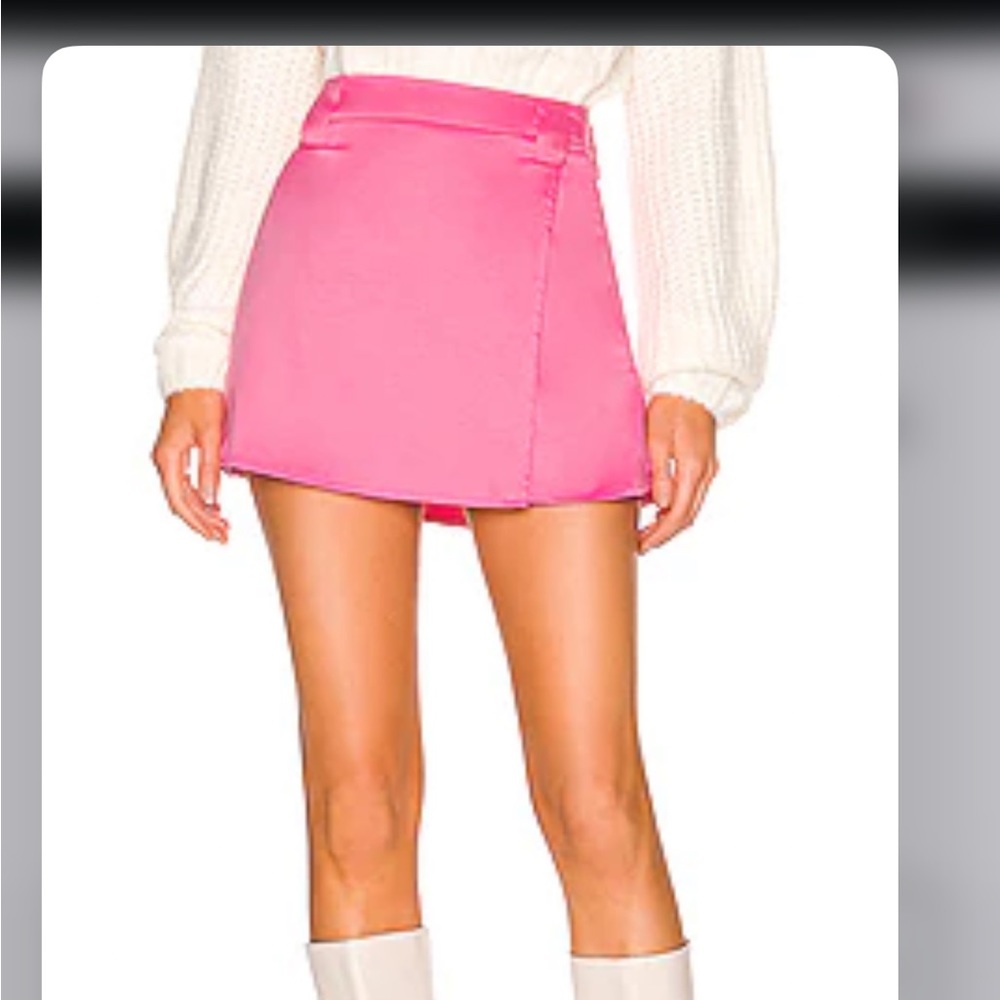 Martina Wrap Skirt in Hot Pink from Revolve, never worn, xsmall